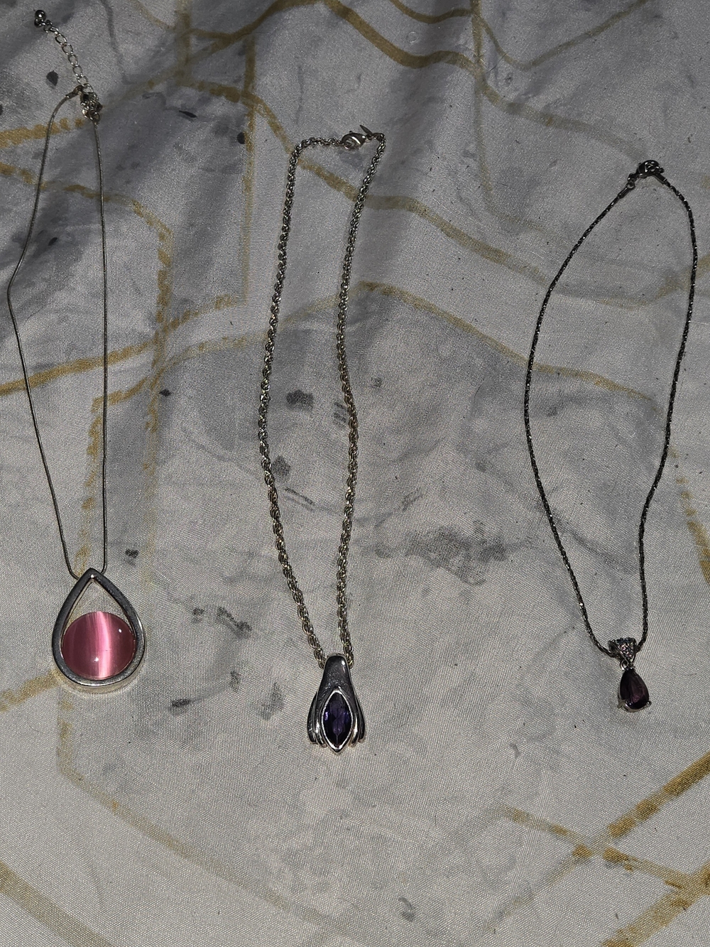 Vintage Avon Necklace SilverTone Bundle